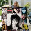 Joan Jett Quilt Blanket 1