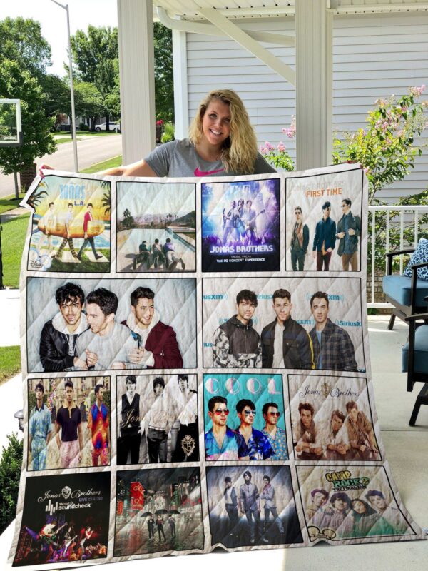 Jonas Brothers Quilt Blanket