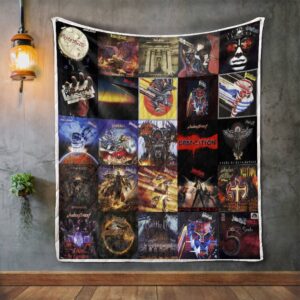 Judas Priest Quilt Blanket 1