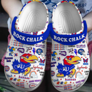 Kansas Jayhawks Crocs V1