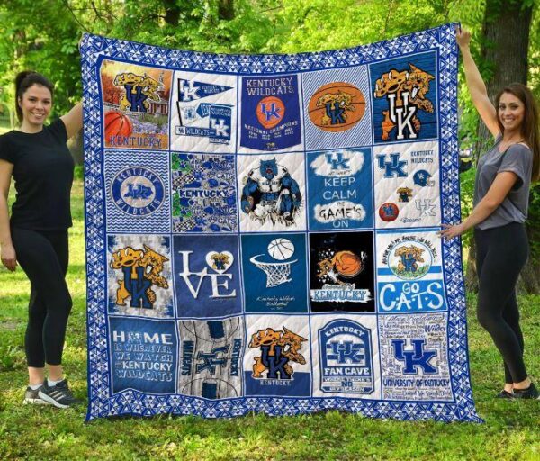 Kentucky Wildcats Quilt Blanket