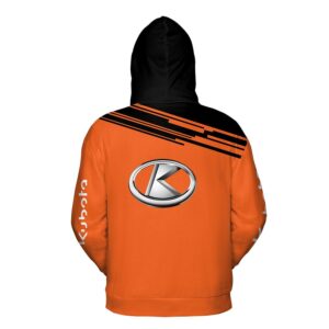 Kubota Hoodie Zip Hoodie 3D 1