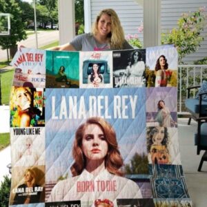 Lana Del Rey Quilt Blanket 2