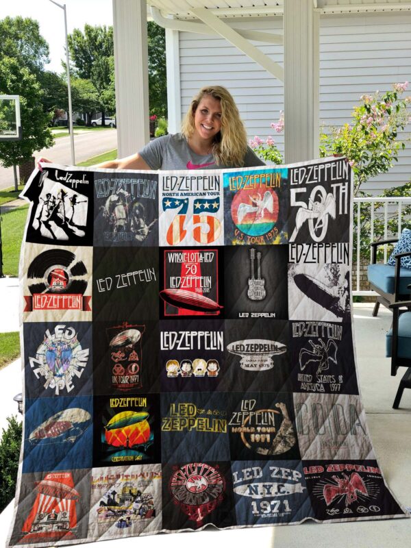 Led Zeppelin Quilt Blanket 3