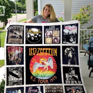 Led Zeppelin Quilt Blanket 1