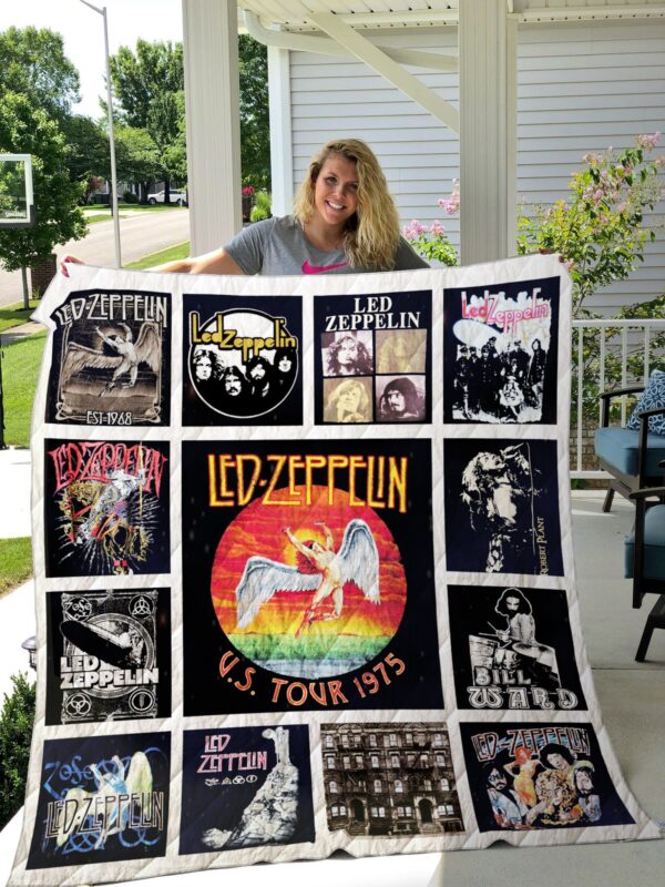 Led Zeppelin Quilt Blanket 1