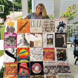 Led Zeppelin Quilt Blanket 4