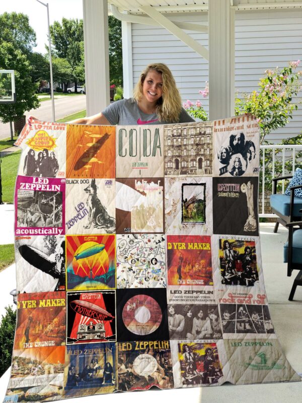 Led Zeppelin Quilt Blanket 4