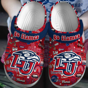 Liberty Flames Crocs 2