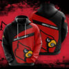 Louisville Cardinals Hoodie Zip Hoodie 3D