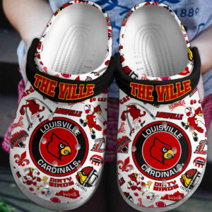 Louisville Cardinals Crocs 1