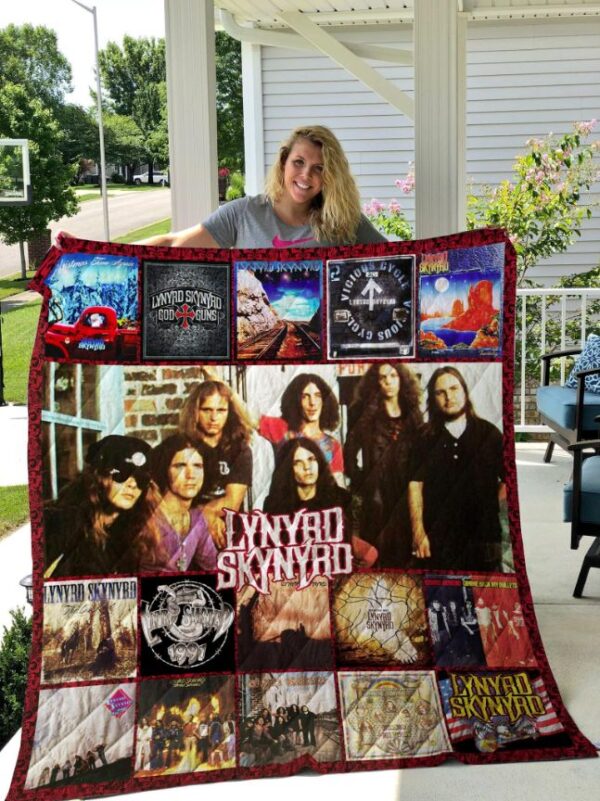 Lynyrd Skynyrd Quilt Blanket 4