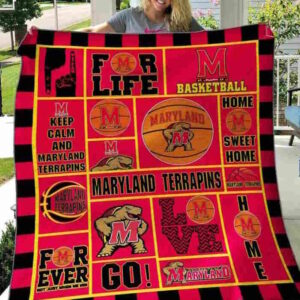 Maryland Terrapins Quilt Blanket 1