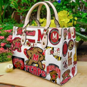 Maryland Terrapins Leather Handbag