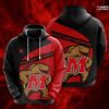 Maryland Terrapins Hoodie Zip Hoodie 3D