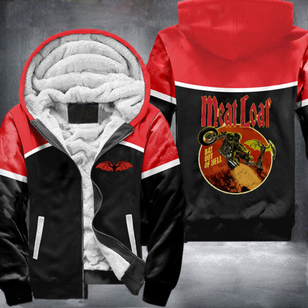 Meat Loaf Fleece Zipper Hoodie