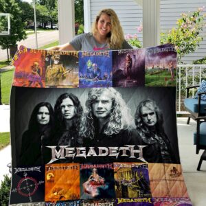 Megadeth Quilt Blanket 1