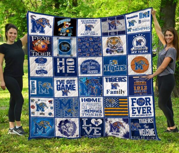 Memphis Tigers Quilt Blanket