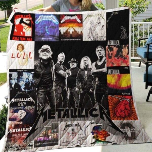 Metallica Quilt Blanket 3