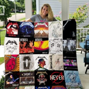 Metallica Quilt Blanket 2