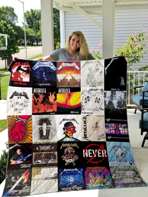 Metallica Quilt Blanket 2