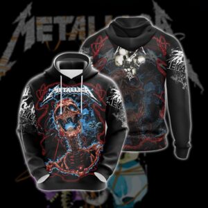 Metallica Hoodie Zip Hoodie 3D 2