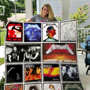 Metallica Quilt Blanket 1