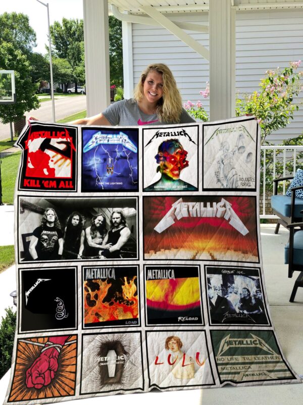 Metallica Quilt Blanket 1