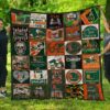 Miami Hurricanes Quilt Blanket 4