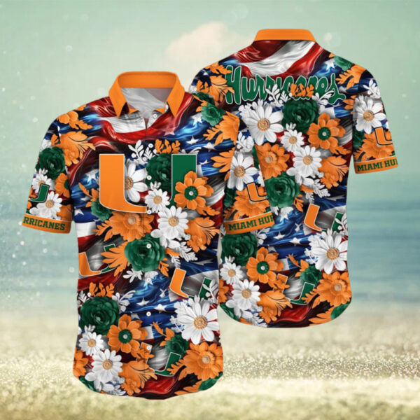 Miami Hurricanes Hawaii Shirt