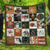 Miami Hurricanes Quilt Blanket 2