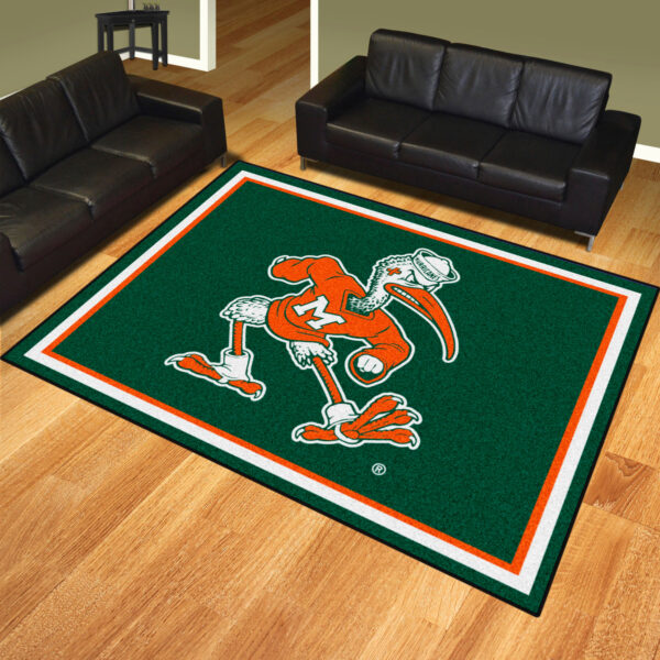 Miami Hurricanes Rug