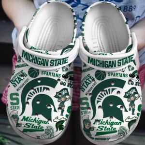 Michigan State Spartans Crocs 2