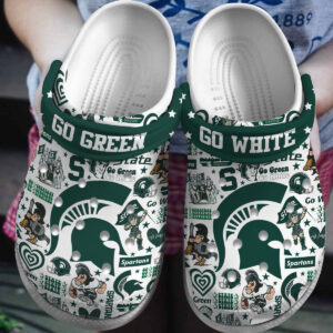 Michigan State Spartans Crocs