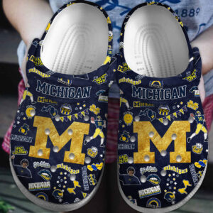 Michigan Wolverines Crocs 2