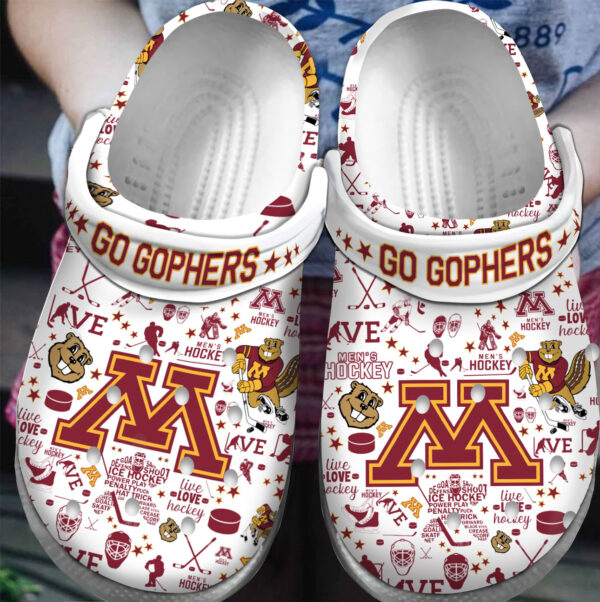 Minnesota Golden Gophers Crocs 1