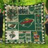 Minnesota Wild Quilt Blanket 1