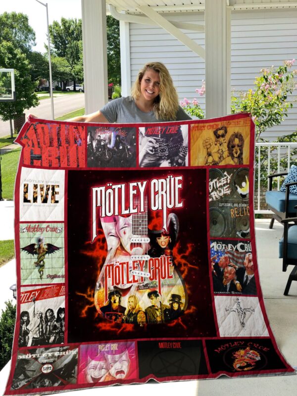 Motley Crue Quilt Blanket 2