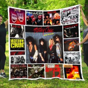 Motley Crue Quilt Blanket 3