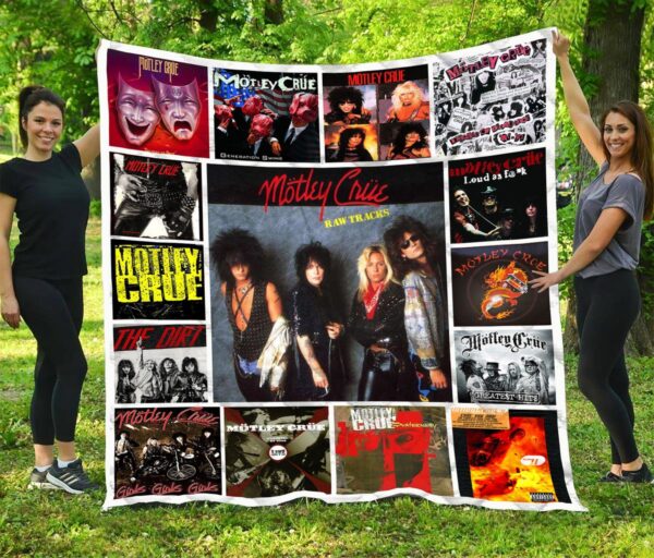 Motley Crue Quilt Blanket 3