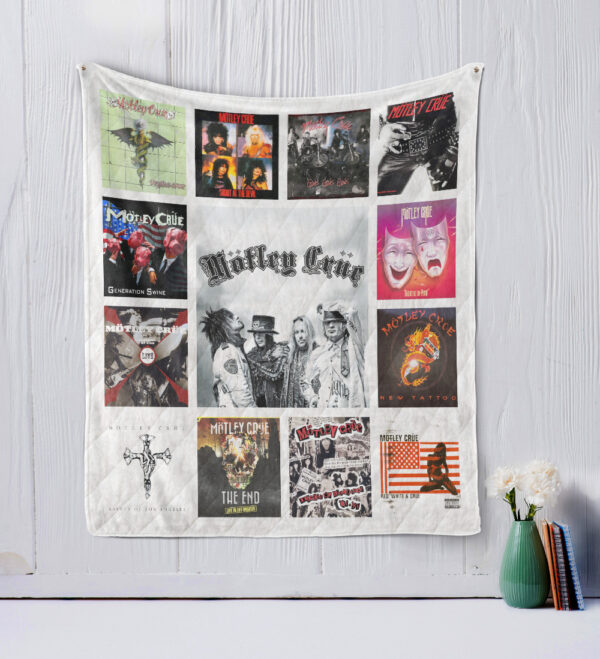 Motley Crue Quilt Blanket 4