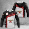 Moto Guzzi Hoodie Zip Hoodie 3D 2