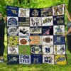 Navy Midshipmen Quilt Blanket