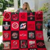 New Jersey Devils Quilt Blanket 2