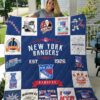 New York Rangers Quilt Blanket 2