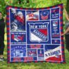 New York Rangers Quilt Blanket 4