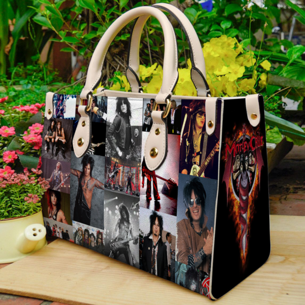 Nikki Sixx Leather Handbag