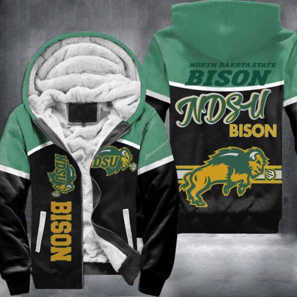 North Dakota State Bison Fleece Zipper Hoodie