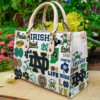 Notre Dame Fighting Irish Leather Handbag 1
