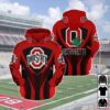 Ohio State Buckeyes Hoodie Zip Hoodie 3D 1